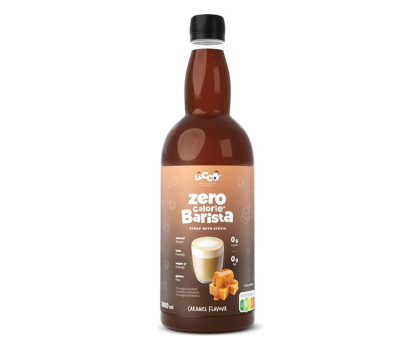Zdrowa żywność LOCCO 0 kcal syrop Barista ze stewią o smaku Karmelowym